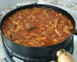 Foto del paso 7 de la receta: Penne Rigate al Disco con Estofado