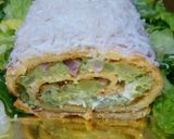 Brokkolis sonkás besameltekercs recept fázis 7 fotója