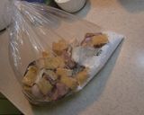 A picture of step 3 of Delicious Mackerel and Deep Fried Tofu with a Thick and Sweet Vinegar Sauce.