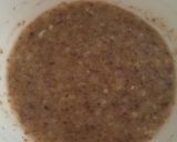 A picture of step 3 of Vickys Maple Banana Nut Muffins, GF DF EF SF with NF option.