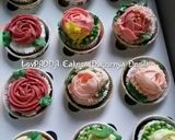 Foto langkah ke 6 dari resep FLOWER VANILLA CUPCAKES.