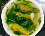 Hình bước làm 3 của món Canh khổ qua rừng nhồi thịt