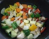 A picture of step 6 of Sweet and Sour Pork Taiwan Style Chicken in Pineapple Vinegar Sauce.