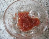 A picture of step 1 of Spicy Ume-Pon Dressing.