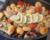 A picture of step 10 of My Veggie Bake ☺.