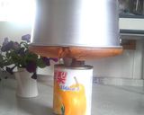 A picture of step 12 of Marble Chiffon Cake (Salted Caramel).