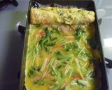 A picture of step 2 of Crab Stick Tamagoyaki.