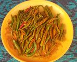 मिर्च का आचार (Mirch ka achar recipe in hindi) रेसिपी चरण 2 फोटो