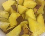 A picture of step 2 of Easy Non-Fried Yet Authentic Tasting Daigaku-Imo in the Microwave.