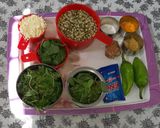 A picture of step 1 of GREEN GRAM HEALTHY DHOKLA.