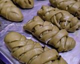 Foto langkah ke 4 dari resep Roti Green Tea isi Pisang 1x Proofing sangat lembut.