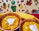 A picture of step 6 of Makhandi halwa.
