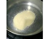 A picture of step 3 of Sooji halwa Modak.