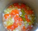 A picture of step 2 of Sponge gourd kadayal.
