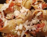 Foto del passaggio 3 della ricetta Conchiglioni pomodoro fresco, zucchine e pecorino