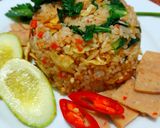 Foto langkah ke 6 dari resep Nasi Goreng Wortel.