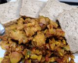 A picture of step 4 of Recipe of fried multi grain bread.