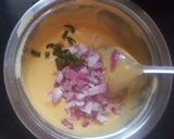 दही बेसन कड़ी पकोड़ा (DAHI BESAN KADHI PAKODA RECIPE IN HINDI) रेसिपी चरण 2 फोटो