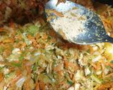 A picture of step 4 of Chicken,Vegetables Samosa 😋.