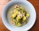 Foto langkah ke 10 dari resep Makanan AnakSup Bening isi Tuna & Brokoli.