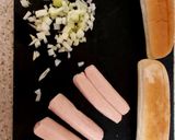 A picture of step 1 of My Spicy Hot Dogs 😘.