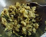 A picture of step 1 of Grilled Spinach & Potato Cheesy Rolls.