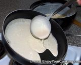 A picture of step 3 of Blintzes.