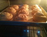 Foto langkah ke 5 dari resep Burger bun roti gandum.