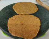A picture of step 1 of Bedmi Puri with Aloo Sabzi.