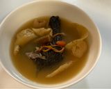🥣蟲草花烏雞花膠豬展湯的食譜步驟6照片