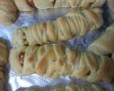 A picture of step 3 of Mummy dogs.