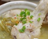 A picture of step 5 of Chicken Drumettes and Juicy Cabbage Stewed in Miso.