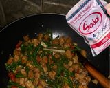 Foto langkah ke 6 dari resep Tumis Tempe & Kacang Panjang 🫛.