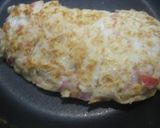 A picture of step 4 of Umami-Rich Fluffy Dashimaki Tamago With Crabsticks and Mentsuyu Sauce.