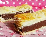 A picture of step 10 of Easy Chocolate Cream Mille-Feuille for Valentine's Day.