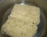 A picture of step 2 of Easy Udon Noodles with Butter and Soy sauce.
