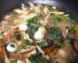A picture of step 4 of Crispy Yakisoba Noodles with Thick Ankake Sauce.