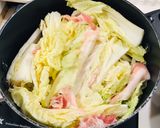 Foto del passaggio 2 della ricetta Millefoglie di cavolo e maiale : Pentola giapponese per autunno🇯🇵🍁