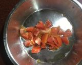 A picture of step 1 of Mixed Veg Soup.