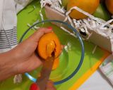 A picture of step 7 of Stuffed mango malai kulfi.