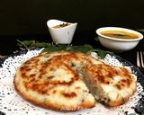 A picture of step 4 of Dibba Roti.