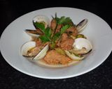 A picture of step 14 of Pork and Clams (Carne De Porco Alentejana).