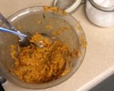 A picture of step 1 of Brunch Sweet Potato Cakes.