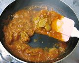 A picture of step 4 of Pork Sauté with Creamy Tomato Cheese Sauce.