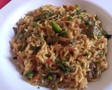 A picture of step 6 of Masala Instant Noodles 🍝.