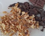 Foto del paso 2 de la receta: Banana bread de avena con chocolate, almendras y nueces