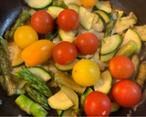 Foto del paso 3 de la receta: Tallarines ligeros con verduras