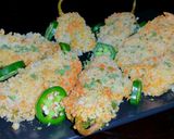 A picture of step 7 of Mike's EZ Baked Jalapeño Poppers.