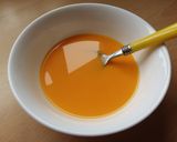 A picture of step 1 of Vickys Vanilla Custard, GF DF EF SF NF.