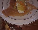 Foto del paso 3 de la receta: Pechuga rellena de quesillo y flor de calabaza